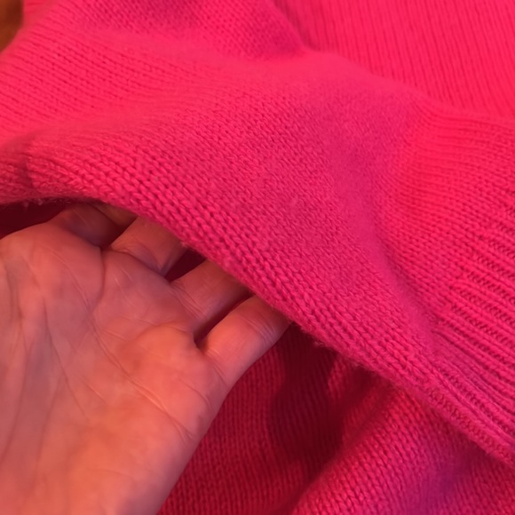 Aritzia Wilfred Luxe Cashmere Cyrus Sweater Pink Medium - Picture 9 of 9